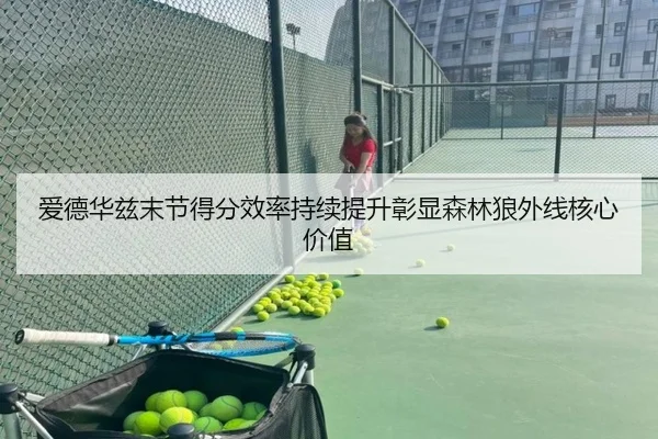 爱德华兹末节得分效率持续提升彰显森林狼外线核心价值